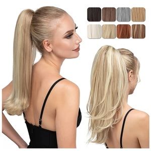 Instant Pony Hair Extensions - Medium Blonde